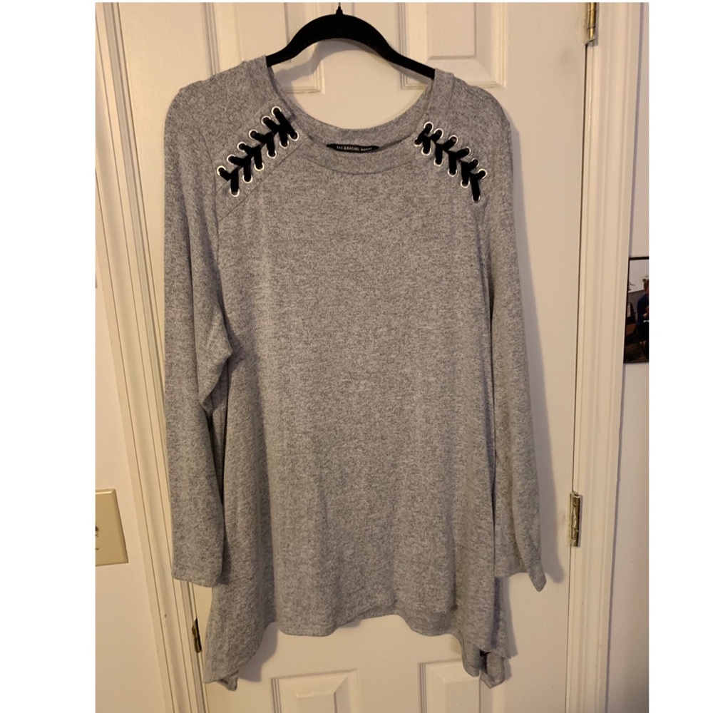 Zac & Rachel Soft Knit Sweater Grey